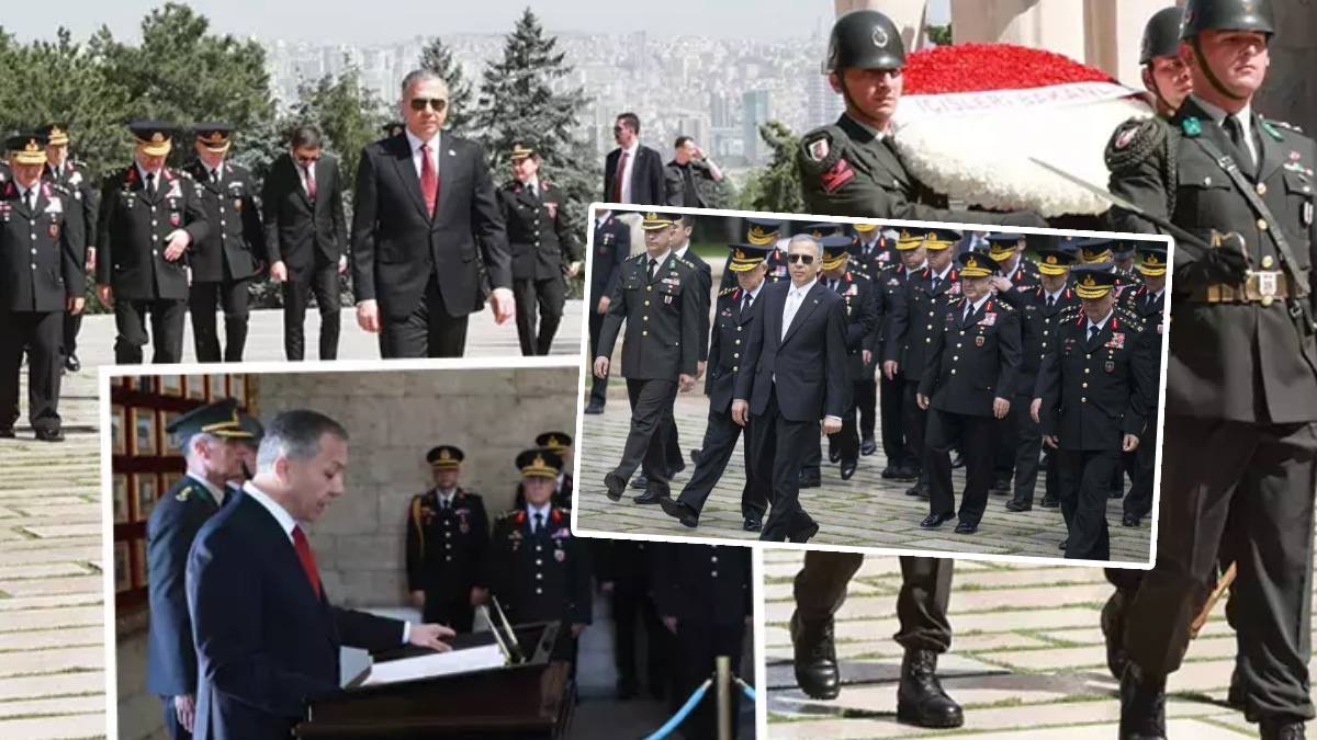 Bakan Yerlikaya'dan Anıtkabir'e ziyaret