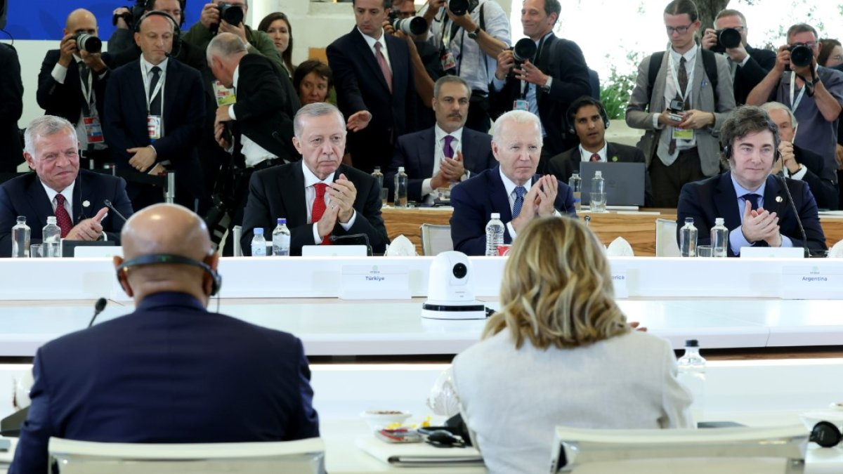 Erdoğan'dan G7 mesajı: Küresel sorunlar için daha adil ve kapsayıcı çözümler bekliyorum