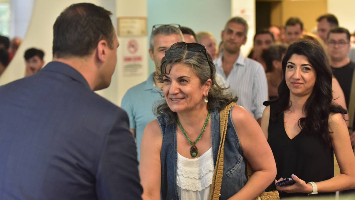 Bornova Belediyesi’nde bayramlaşma