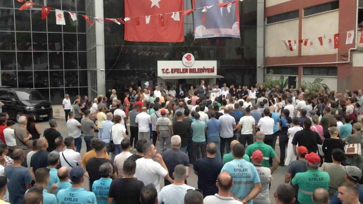 Efeler Belediyesinde çifte bayram sevinci