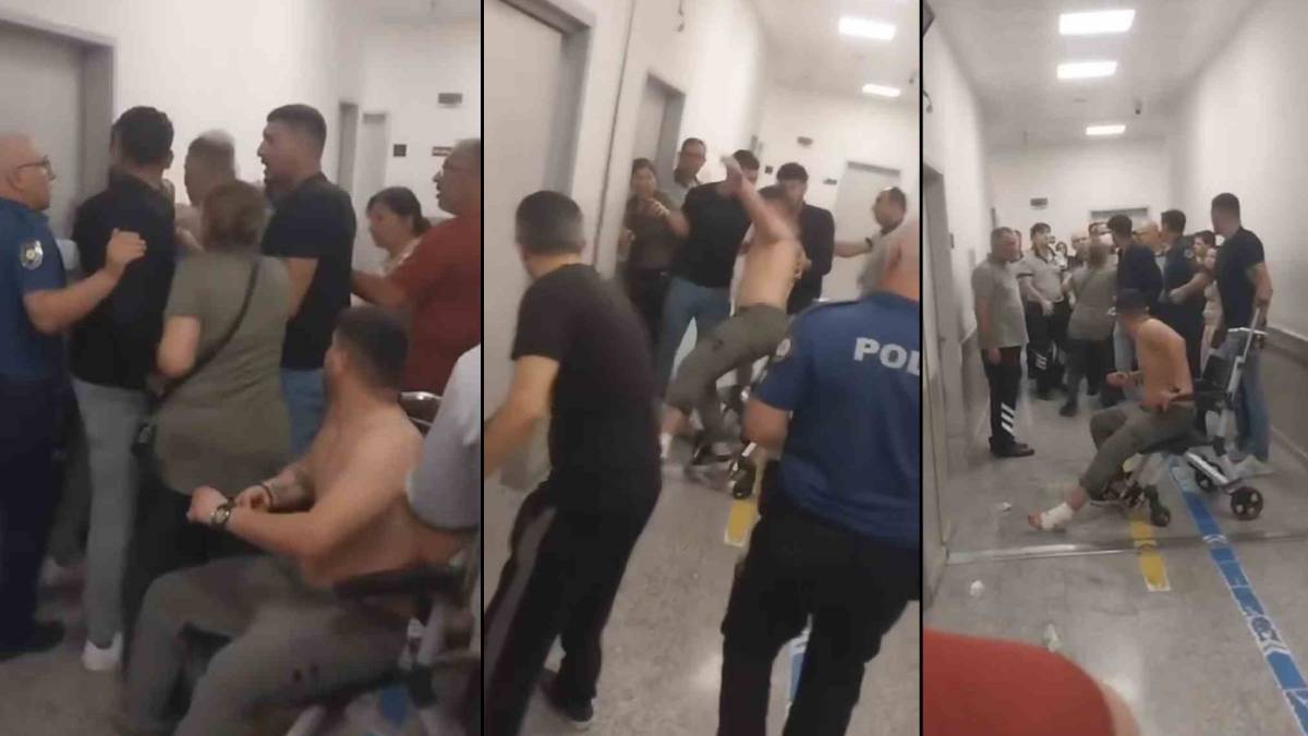 Tekerlekli sandalyeden kalkıp doktora saldırdı! Dehşetin adresi Sancaktepe İlhan Varank hastanesi