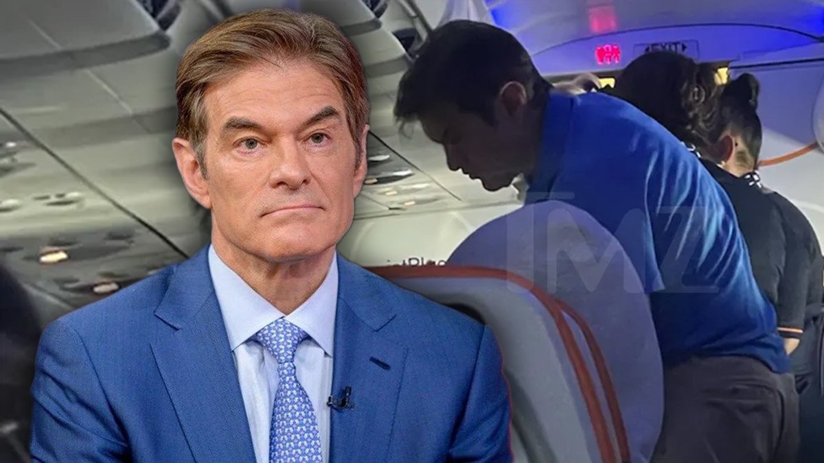 Doktor Mehmet Öz'den uçakta hayat kurtaran müdahale