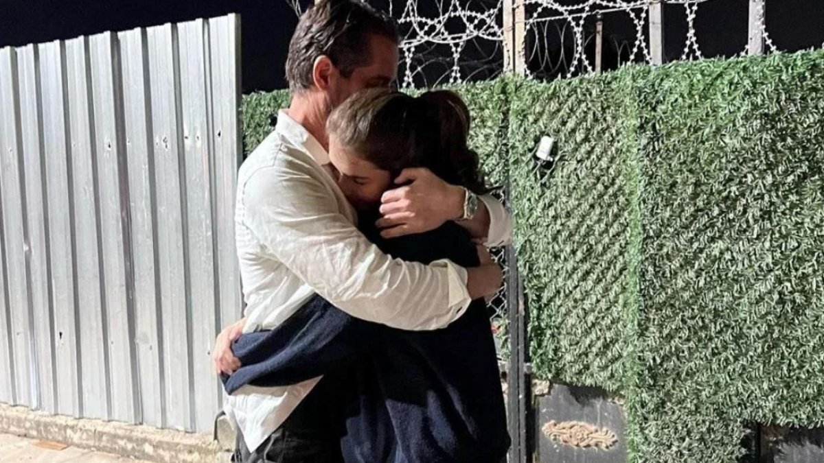 Deniz Akkaya'nın kızı Ayşe, babası Efe Önbilgin tarafından teslim alındı