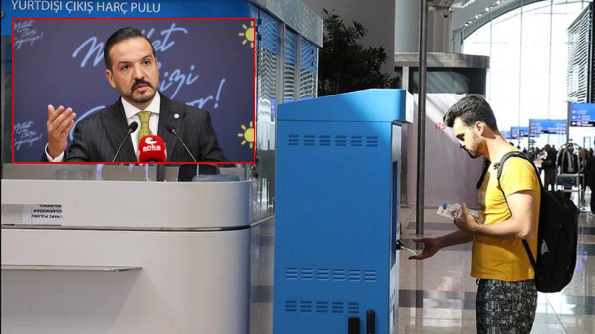 İYİ Parti'den 'yurtdışı çıkış harcı kaldırılsın' teklifi