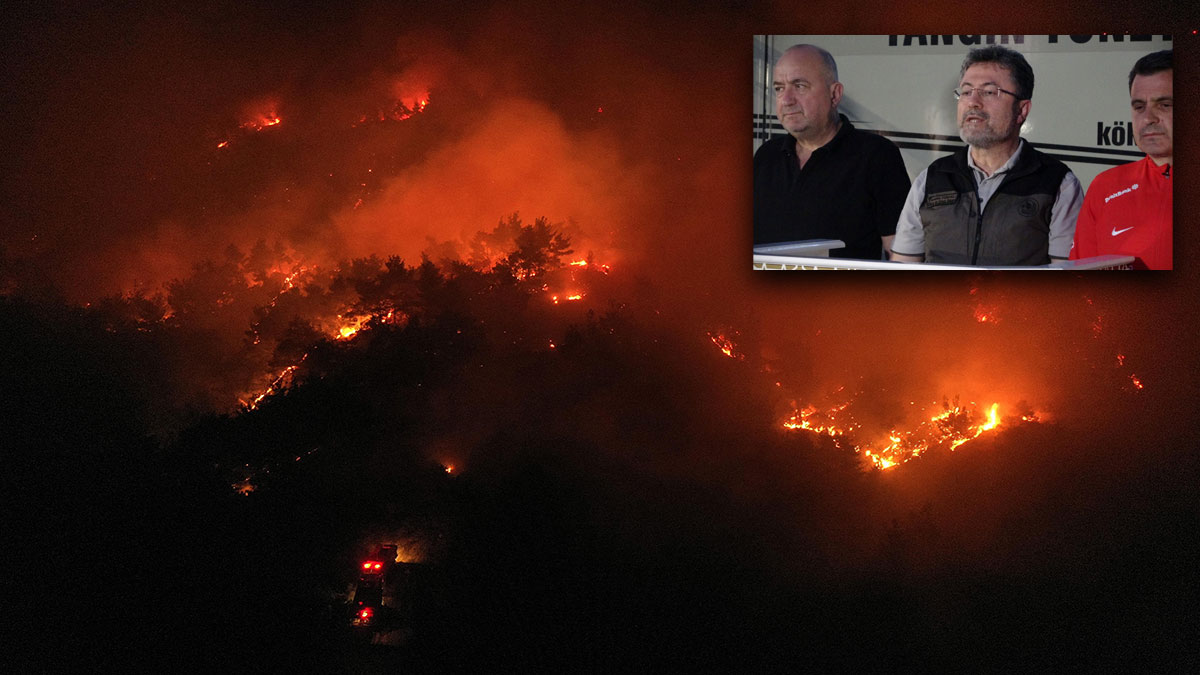 Çanakkale’de orman alevlere teslim! 575 hektarlık alan kül oldu