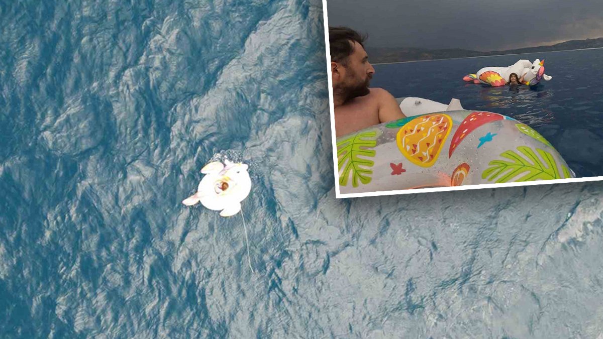 Salda Gölü'nde felaketin eşiğinden dönüldü: Küçük kız gölün ortasında mahsur kaldı