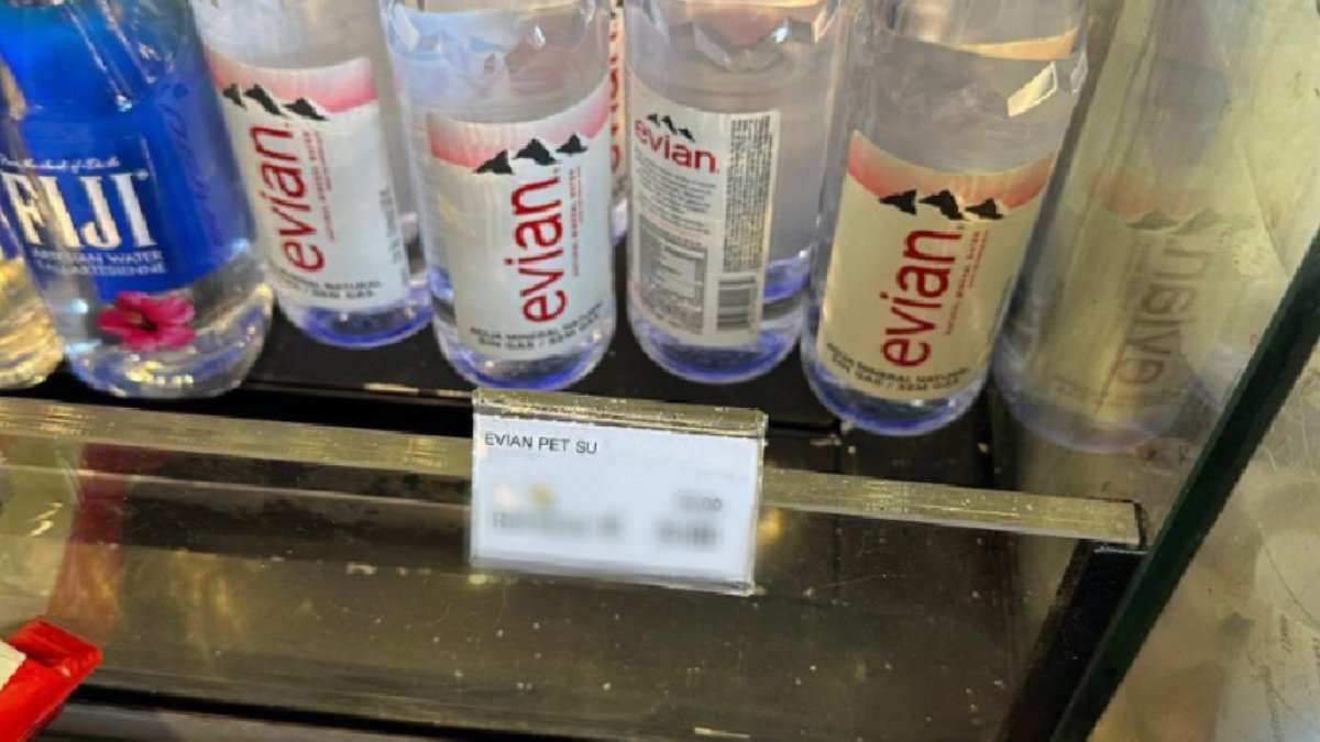 Sabiha Gökçen Havalimanı'nda su fiyatları rekor kırıyor: 1 şişe suyun fiyatını görenler şok oldu