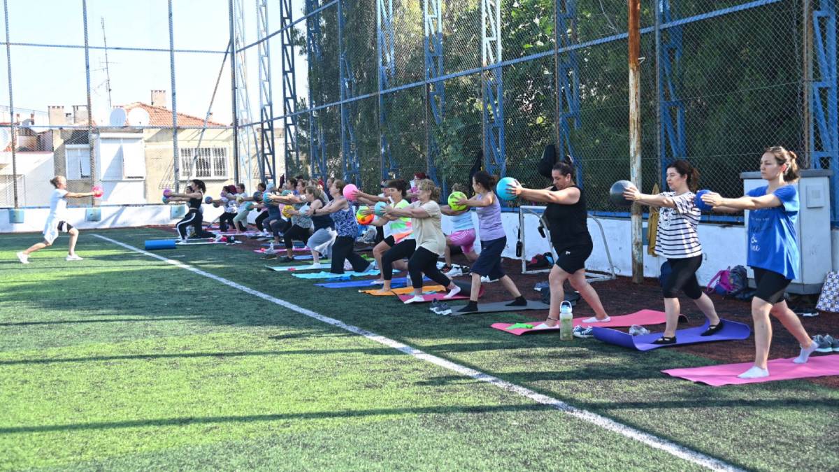 Karabağlar’da gün, sabah sporuyla başlıyor