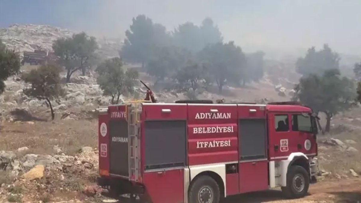 Adıyaman'da orman yangını
