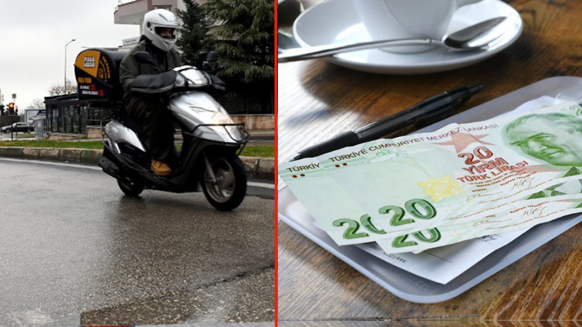 Bahşişe ve motokuryelere yeni vergi getirilecek mi?