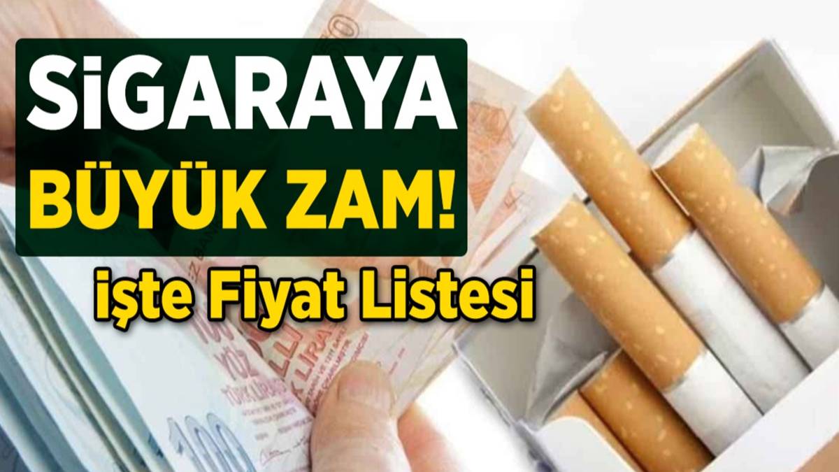 Sigaraya el değmeyecek zam yolda! Şenol Babuşcu zamlı fiyatları açıkladı: Winston, Parliament, Marlboro, Camel...