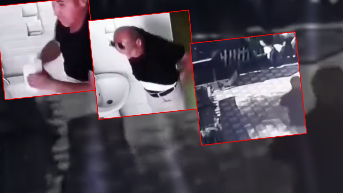 Cami tuvaletinden sabunluk çalan Passatlı hırsız sosyal medyayı salladı: Asıl mesele açları değil tokları doyurmak