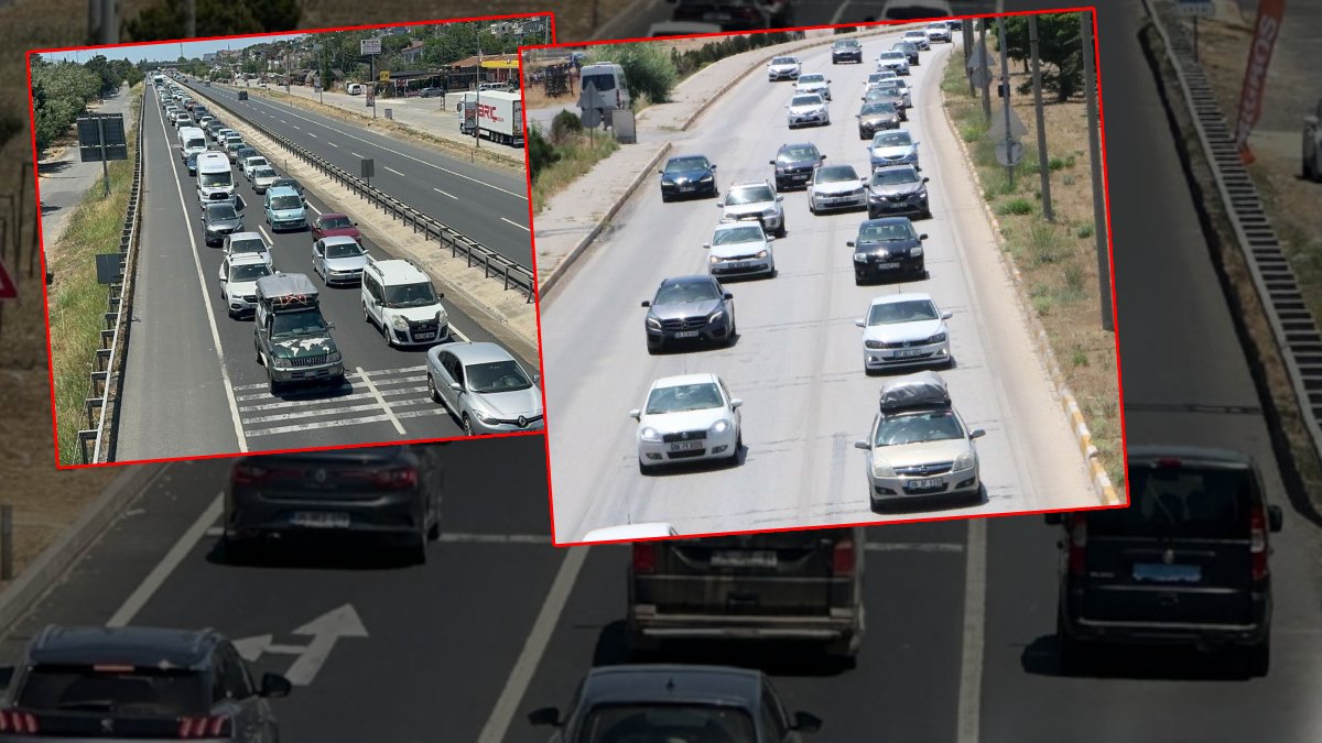 Tatilcilerin dönüş çilesi başladı