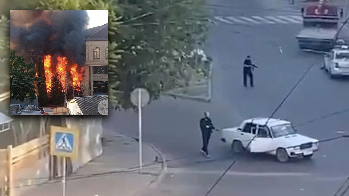 Rusya’da sinagog ve kiliseye saldırı: 6 polis ve bir papaz öldü