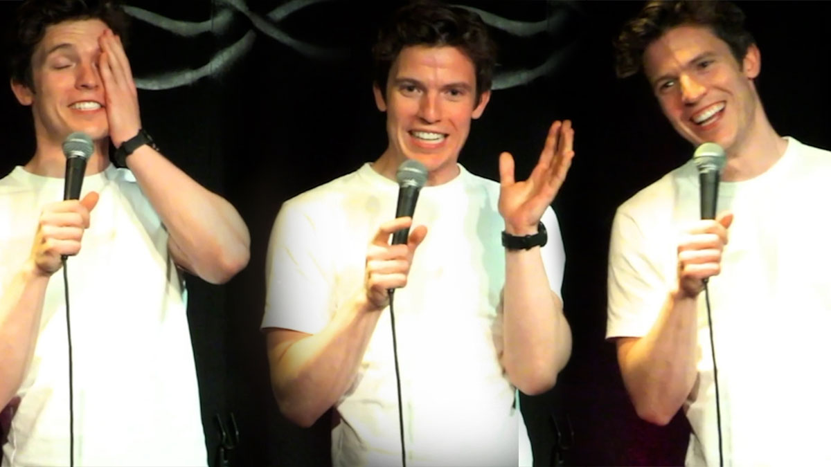 İsrailli savaş suçları soruşturmacısı Ukrayna'yı araştırdığını söyleyince İngiliz komedyen kendini tutamadı!