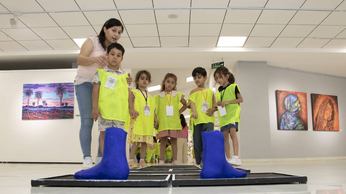 Çocuklar, hayal dünyalarını kâğıda döktü