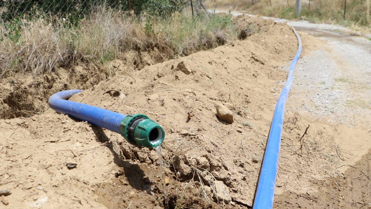Poyraz Mahallesine sağlıklı ve kesintisiz içme suyu hattı