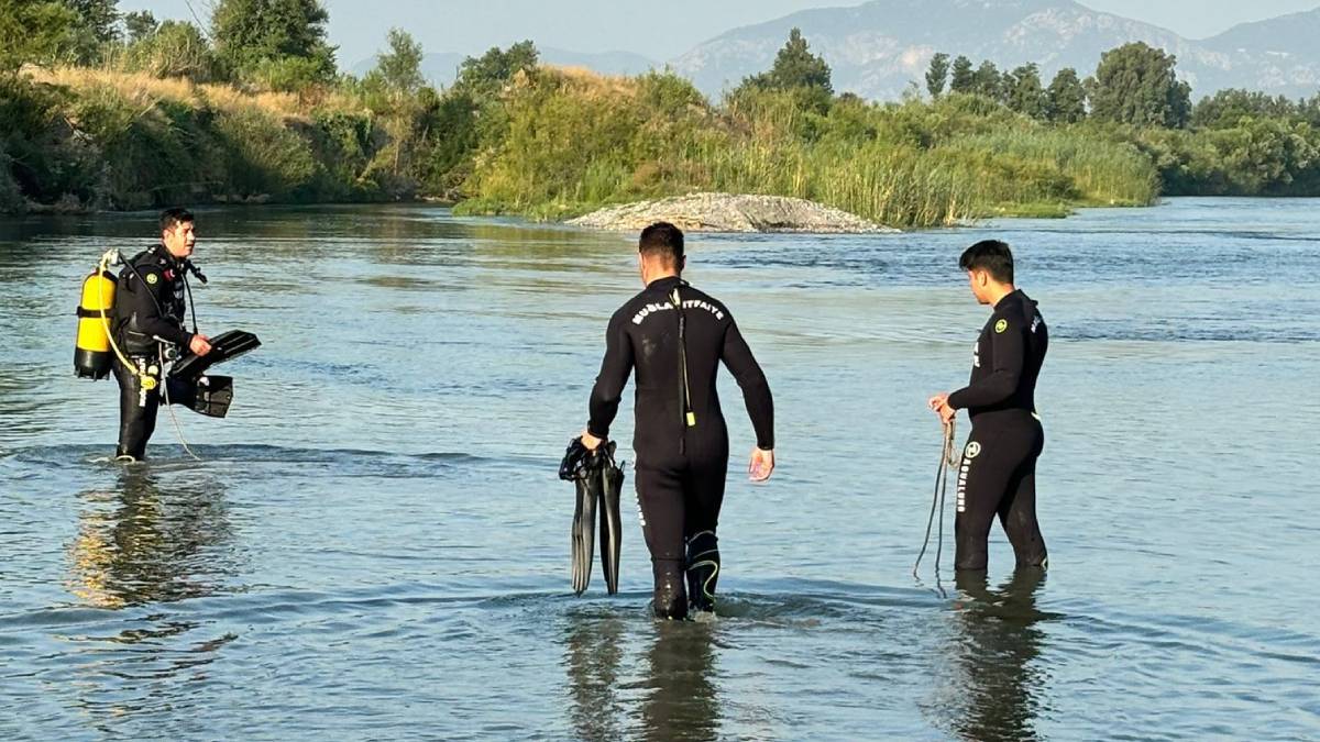 Büyükşehir Belediyesi Su Altı Arama Kurtarma ekibi görev başında