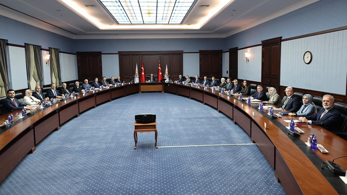 AK Parti MYK toplantısı başladı