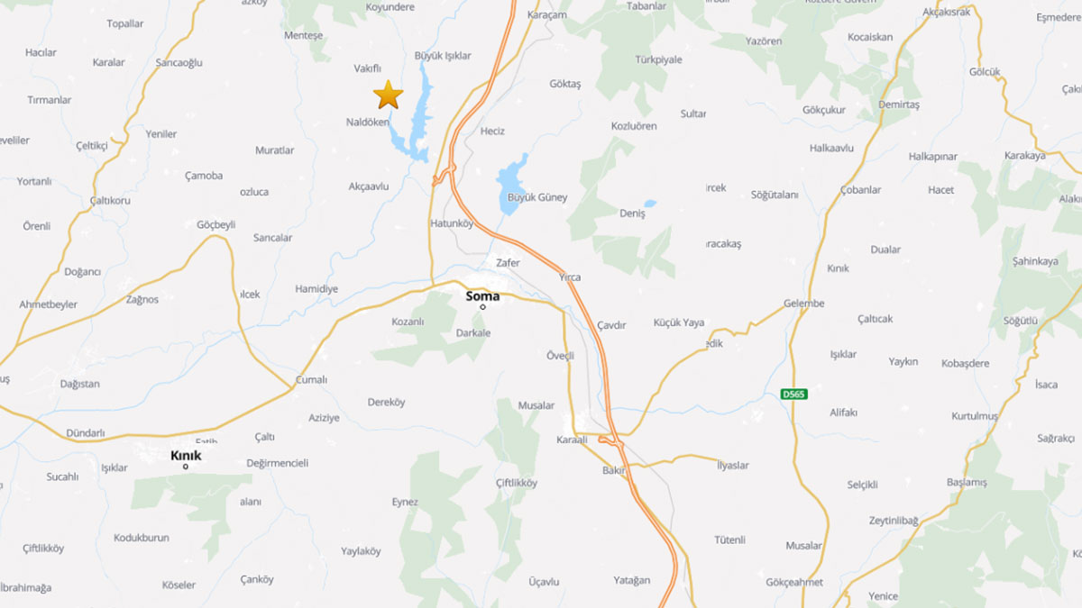 Manisa'da deprem | Son depremler