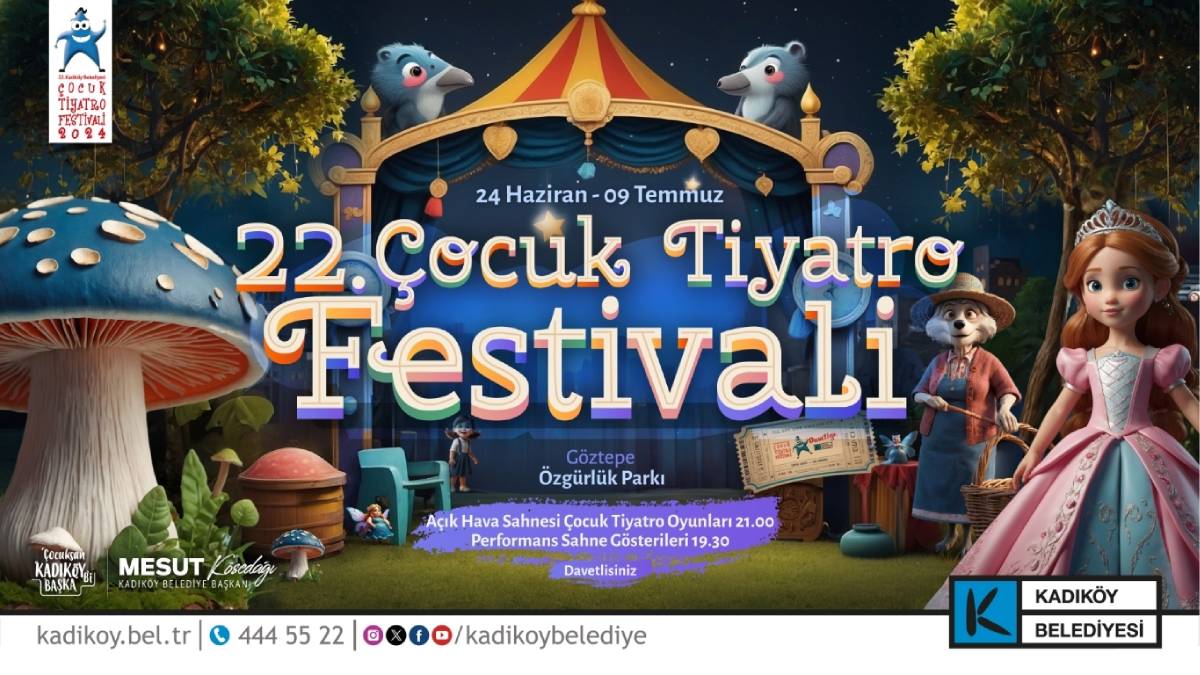 Kadıköy’de Çocuk Tiyatro Festivali başladı