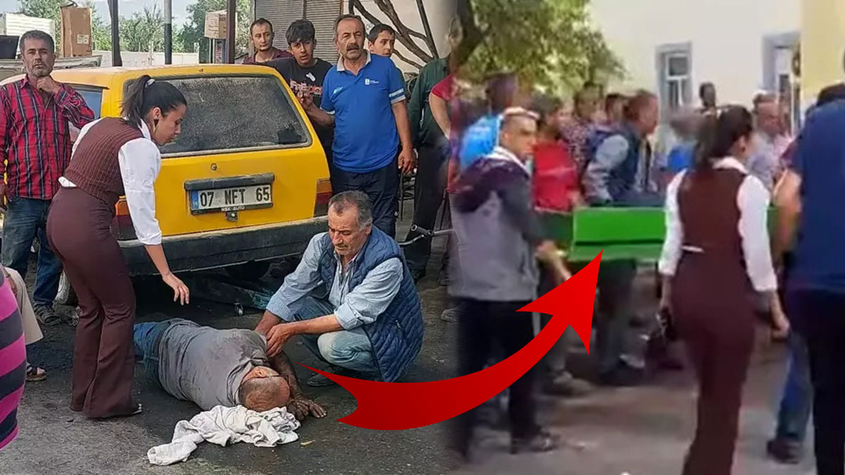 Adamı ölmeden tabuta koydular! İlginç anlar kamerada