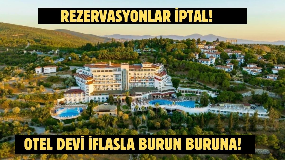 Türkiye'nin 5 yıldızlı oteli iflas ediyor! Rezervasyonlar iptal, çalışanlar kendilerine yeni iş bakmaya başladı