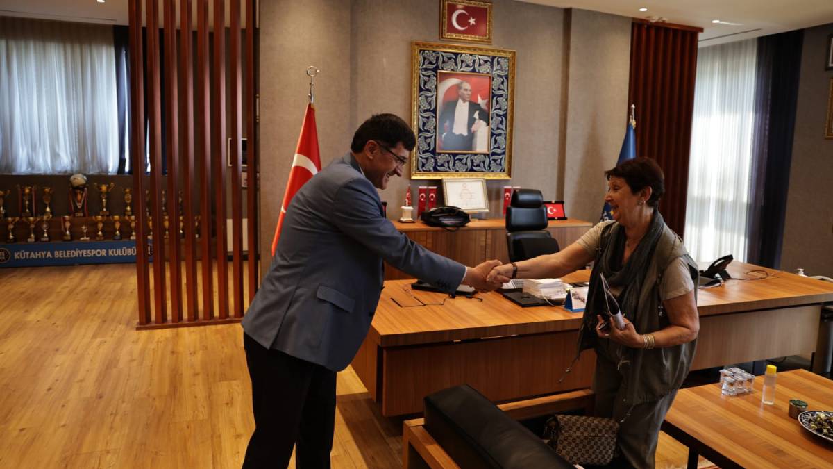 Karagavriliduo’dan Başkan Kahveci’ye anlamlı ziyaret