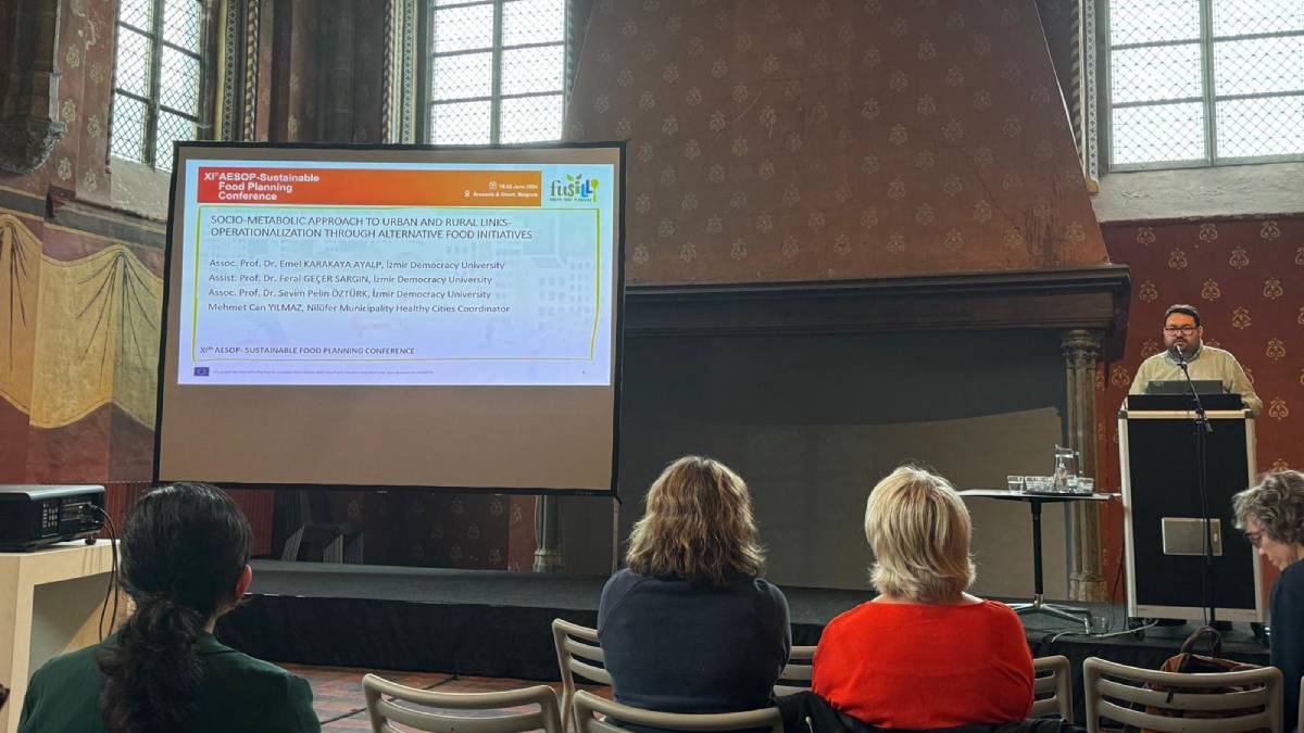 Nilüfer Belediyesi “Sürdürülebilir Gıda Konferansı”na katıldı