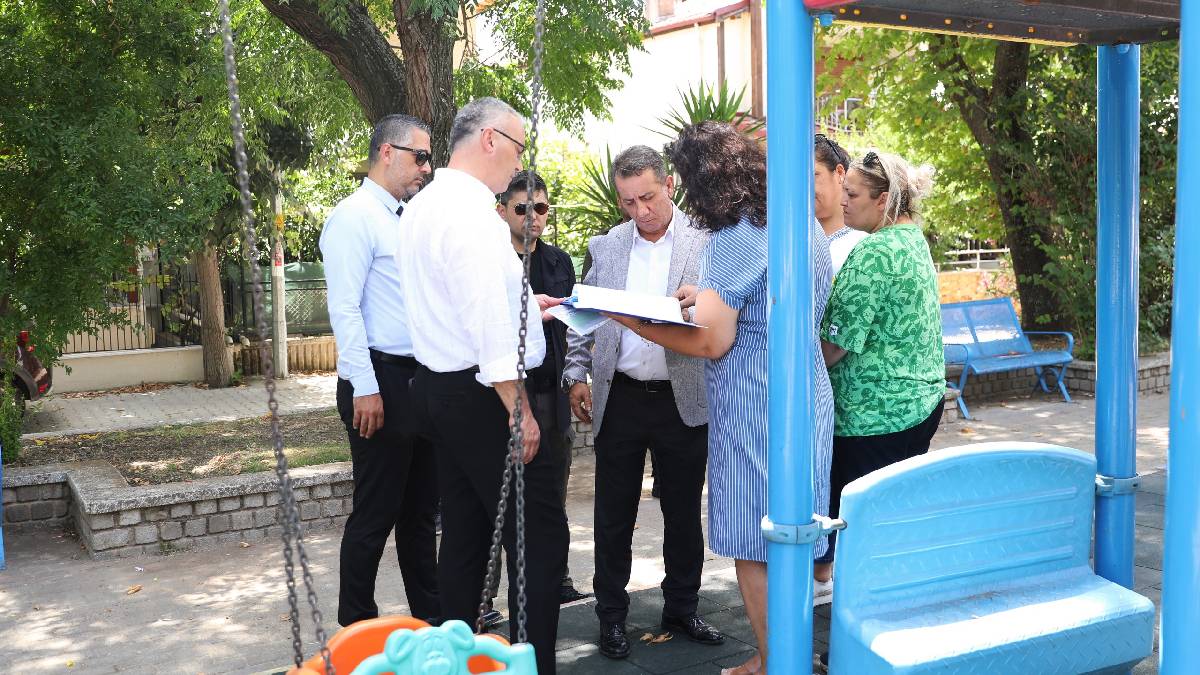 Başkan Yetişkin’den Efeler’in ihtiyaçlarına yerinde gözlem