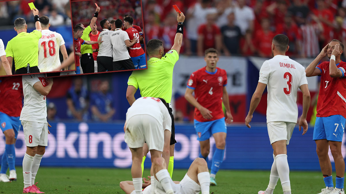 Çekişmeli Türkiye-Çekya maçı tarihe geçti: En çok kart çıkan karşılaşma
