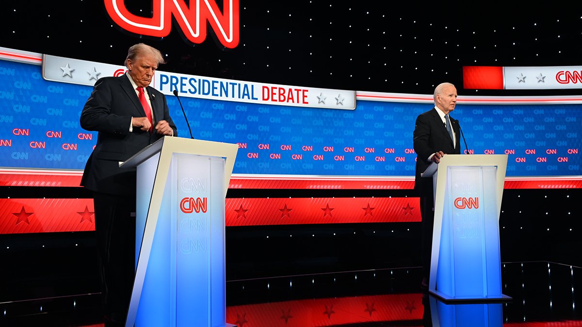 ABD seçimi öncesi Biden ve Trump karşı karşıya geldi: 'Ne konuştuğunun farkında değil'