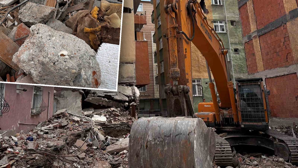 4 kaçak kattan sonra yeni skandal: İstanbul'da çöken binada 'deniz kumu' ayrıntısı