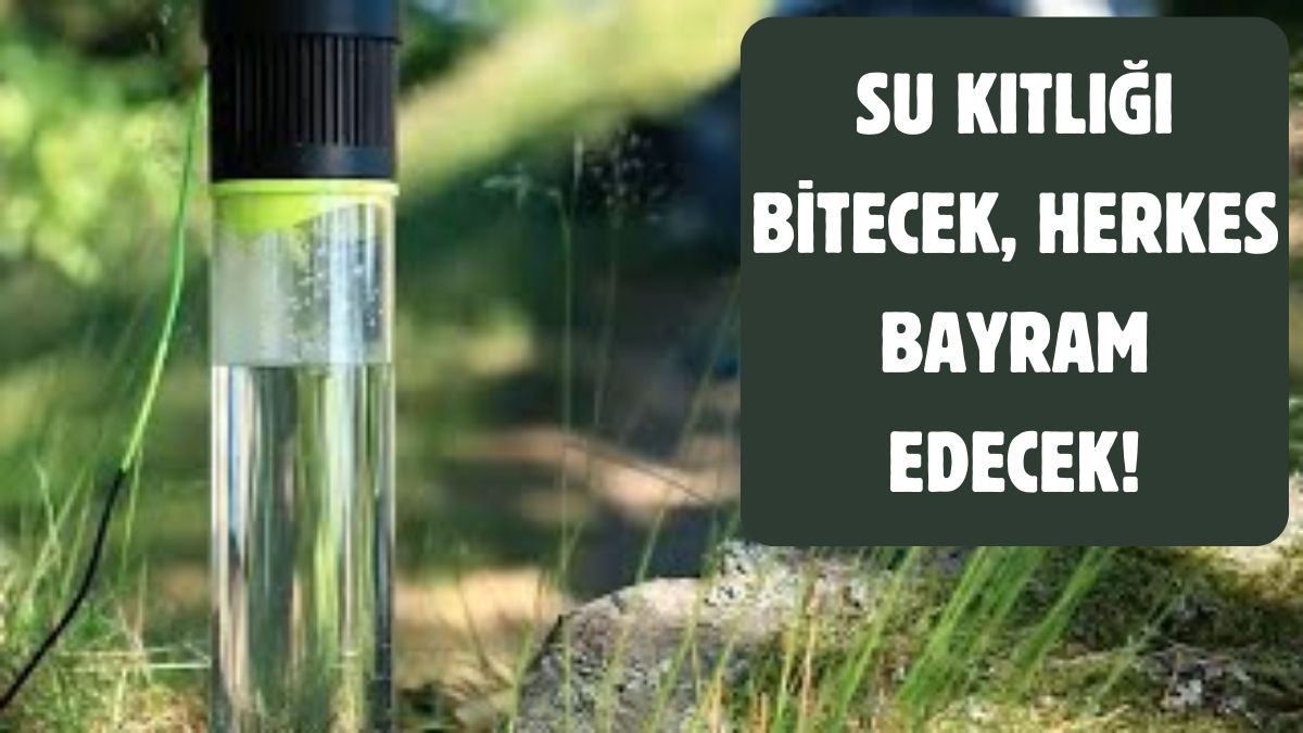 Su kıtlığını bitirecek proje! Çiftçiler için düşük maliyetli nimet olacak: Havadan su üreten cihaz geliştirildi