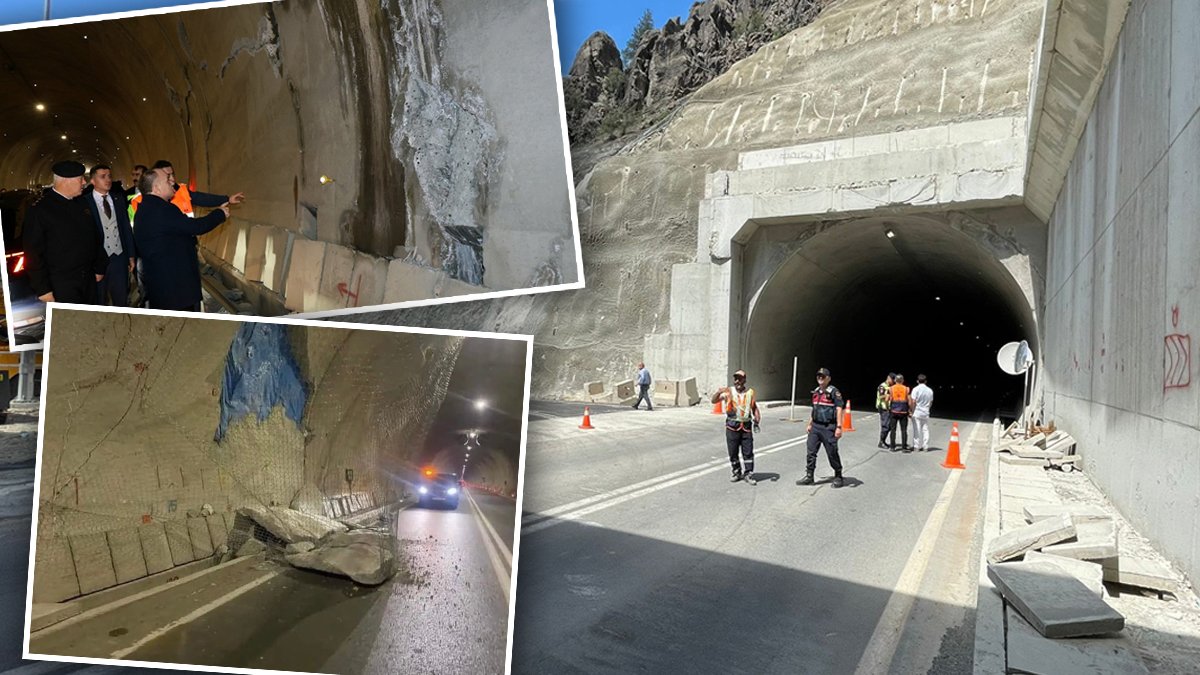 Yusufeli'nde T14 Tüneli'nde çökme: Facianın eşiğinden dönüldü