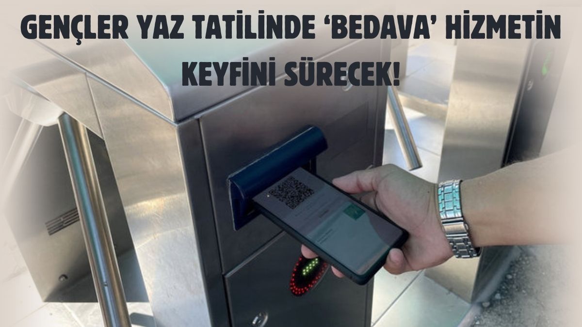 Bu kez müjde 65 yaş ve üzerine değil! 18-30 yaş arası gençlere bedava oldu