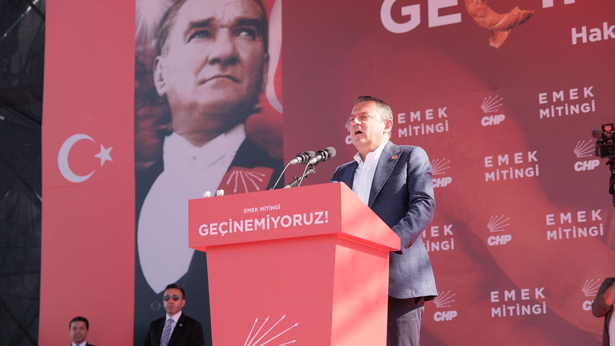 CHP'den 'Emek Mitingi': Geçim olmazsa seçim olur