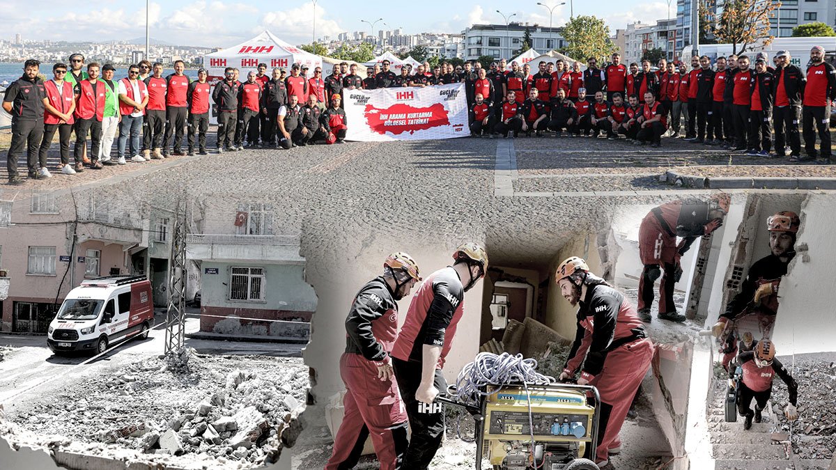 İHH'dan Samsun'da 120 gönüllüyle deprem ve afete karşı büyük tatbikat!