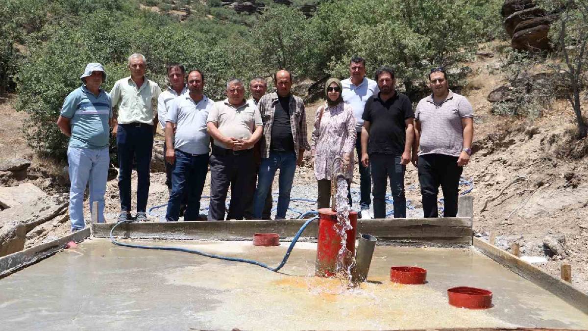 Battalmustafa’da yeni sondaj açıldı, yeterli suya ulaşıldı