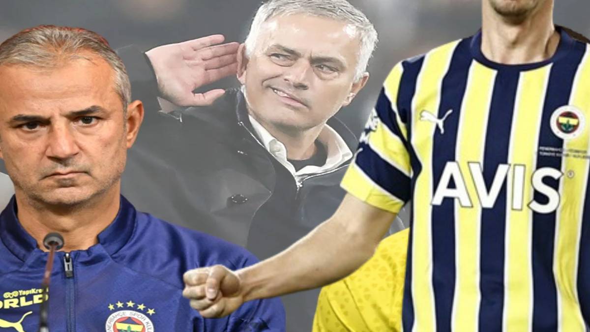 İsmail Kartal sahaya ayak bastırmıyordu! Jose Mourinho 10 milyon euroluk yıldızı Fenerbahçe'den kovdu. Arkadaşlarıyla vedalaştı