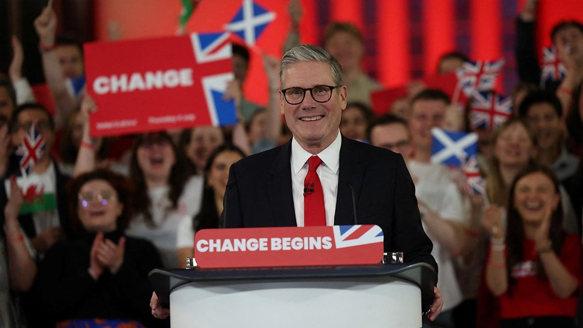 İngiltere'de tarihi seçim zaferi: İşçi partisi 14 yıl sonra tek başına iktidar