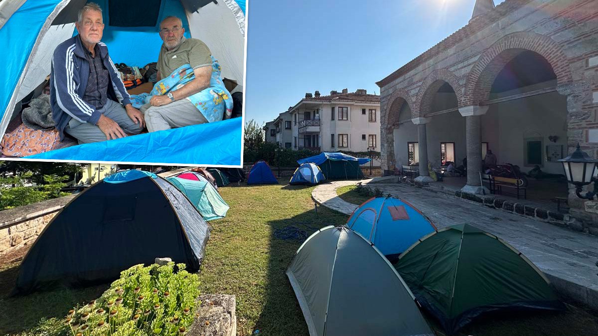 Edirne'ye Kırkpınar akını: Oteller doldu taştı, yer bulamayan çadırda kaldı