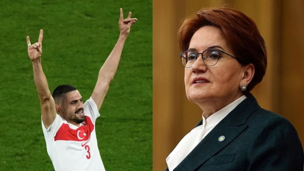 Akşener'den UEFA'nın Demiral kararına tepki