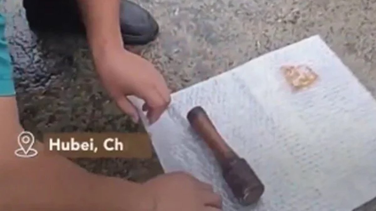 Çekiç diye kullandığı alet el bombası çıktı