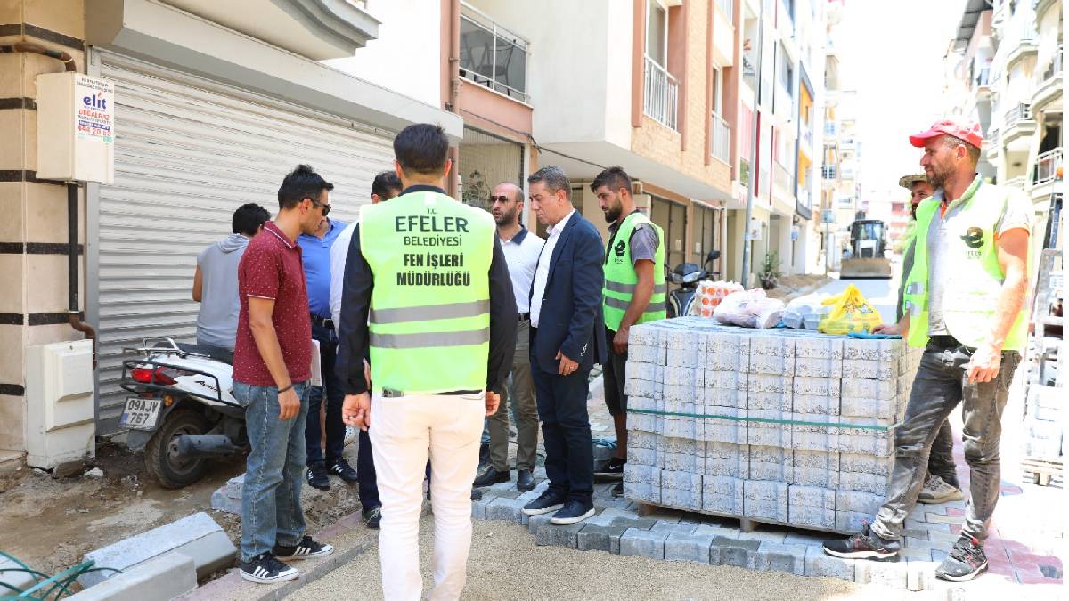 Başkan Yetişkin yol çalışmalarını yerinde inceledi
