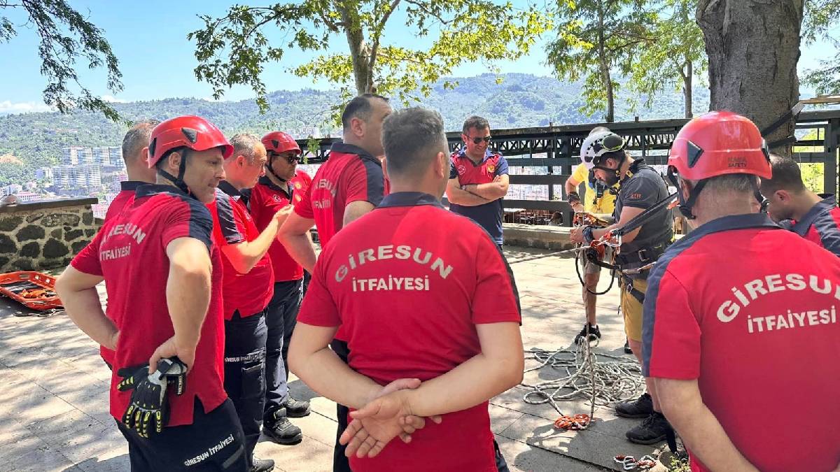 İtfaiye personelinin yetenekleri güçleniyor