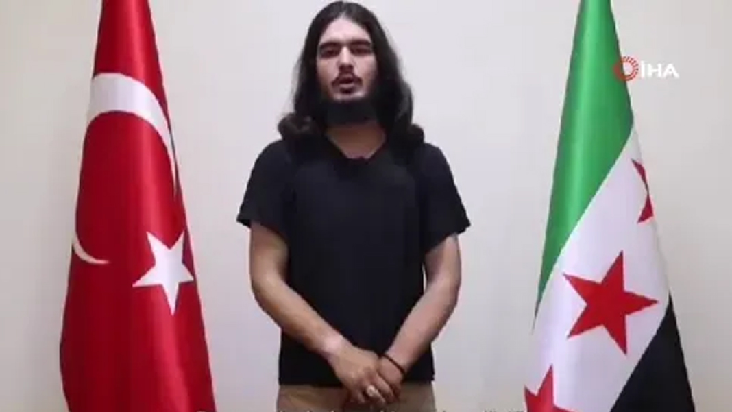 Suriye'de Türk bayrağına saldıran şahıs yakalandı