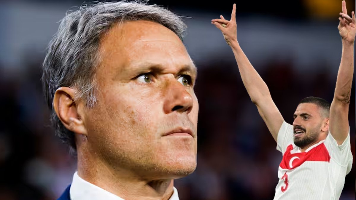 Hollandalı futbol efsanesi Marco van Basten, Merih Demiral'e verilen cezaya isyan etti: "UEFA kim oluyor?"