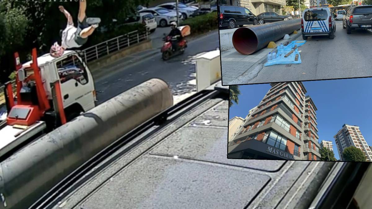 Yük asansöründeki facia kamerada