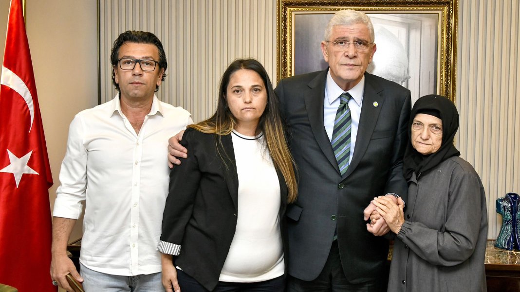 İYİ Parti lideri Dervişoğlu, Ateş Ailesi ile görüştü